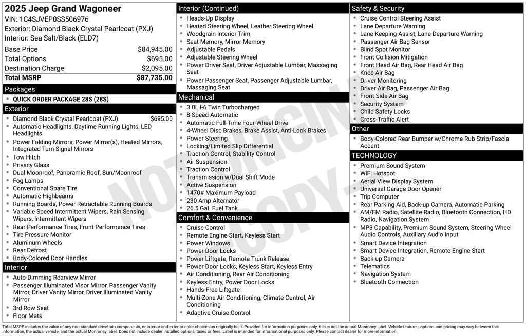 jeep grand wagoneer 2025 1C4SJVEP0SS506976 image jeep grand wagoneer 2025 1C4SJVEP0SS506976 image